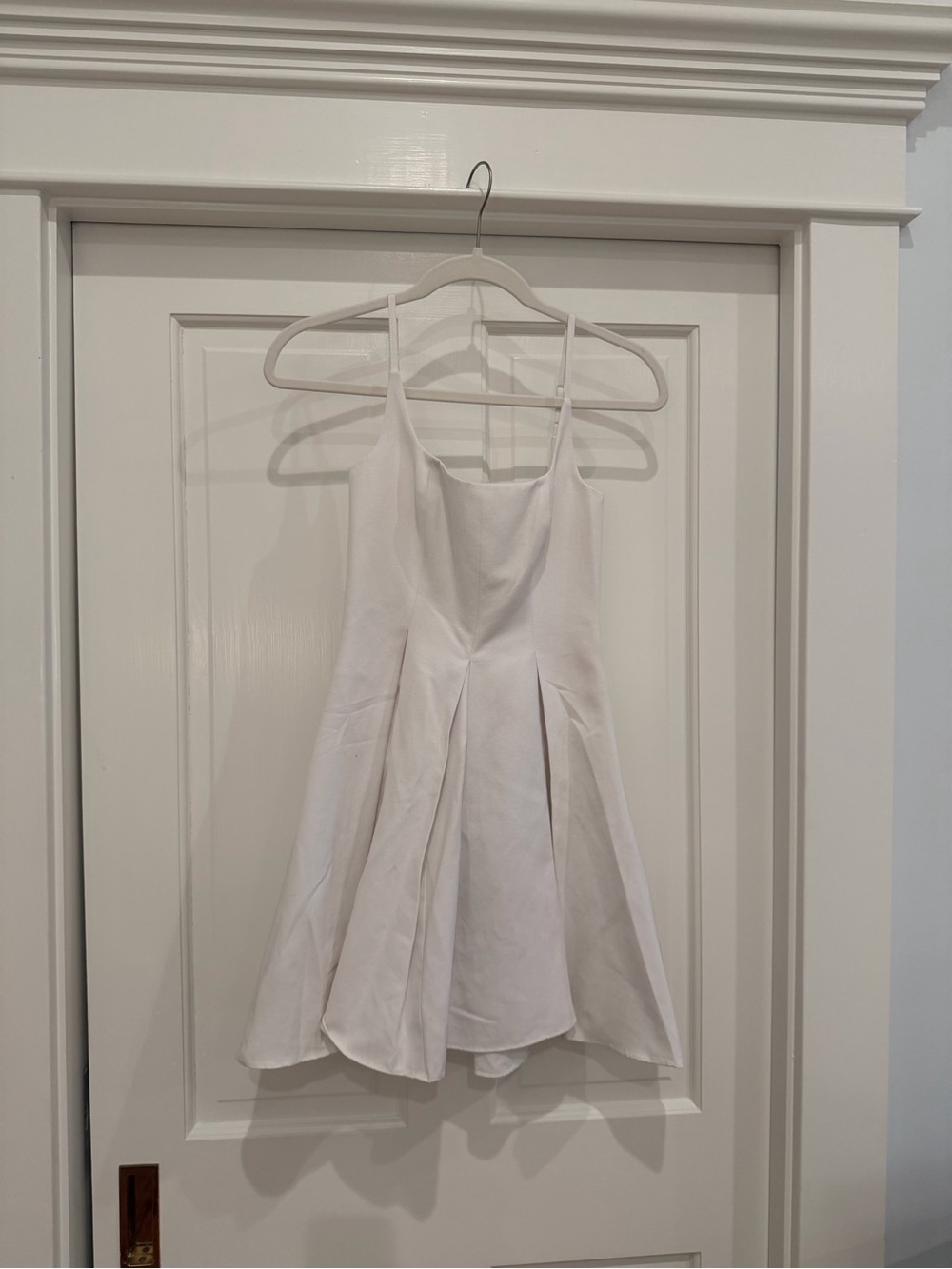 STAUD White Joli Mini Dress